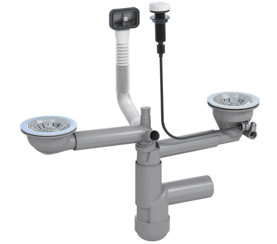 Uniwersalny syfon Flexloc