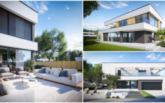 HomeKONCEPT 74 - elegancka willa w nowoczesnym stylu