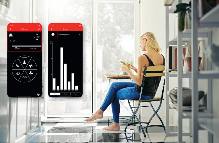 Efektywny system sterowania systemem ogrzewania podłogowego - Aplikacja dla nVent Raychem Senz WIFI