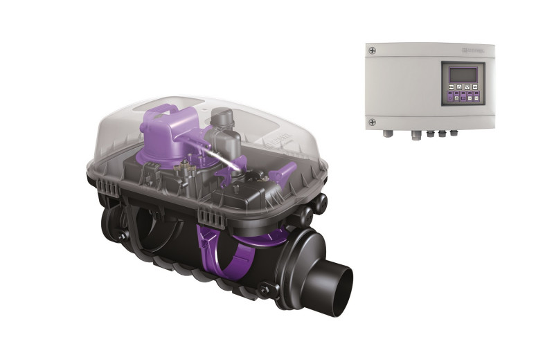 Zawór Pumpfix F umożliwia korzystanie z toalety podczas cofki