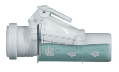 Automatyczna zasuwa - automatyczna blokada