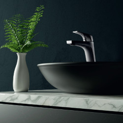 SIGMA - bateria umywalkowa stojąca z automatycznym korkiem spustowym