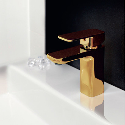 LOFT GOLD - bateria umywalkowa stojąca