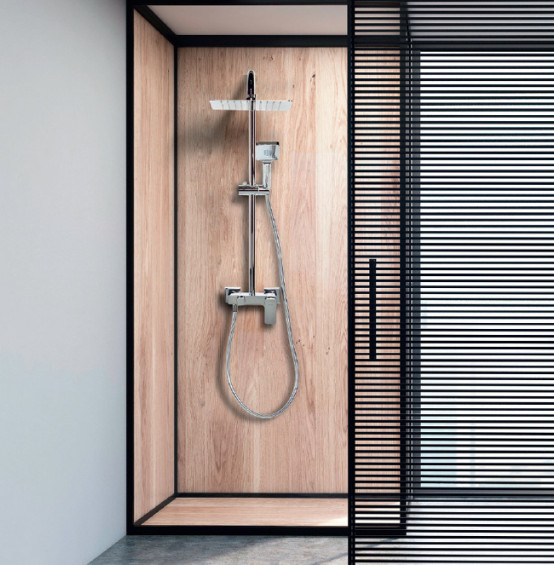 LOFT - zestaw natryskowy z baterią natryskową