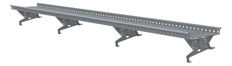 Ława kominiarska do płąskiej blachodachówki Ruukki Hyygge