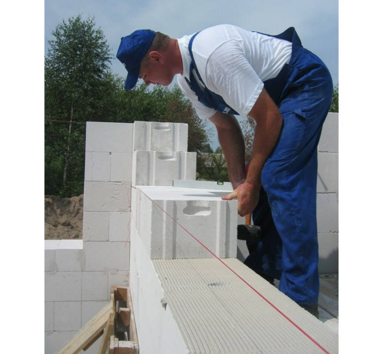 Budowa ściany jednowarstwowej