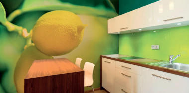 Wielkoformatowa fototapeta w witalnych kolorach