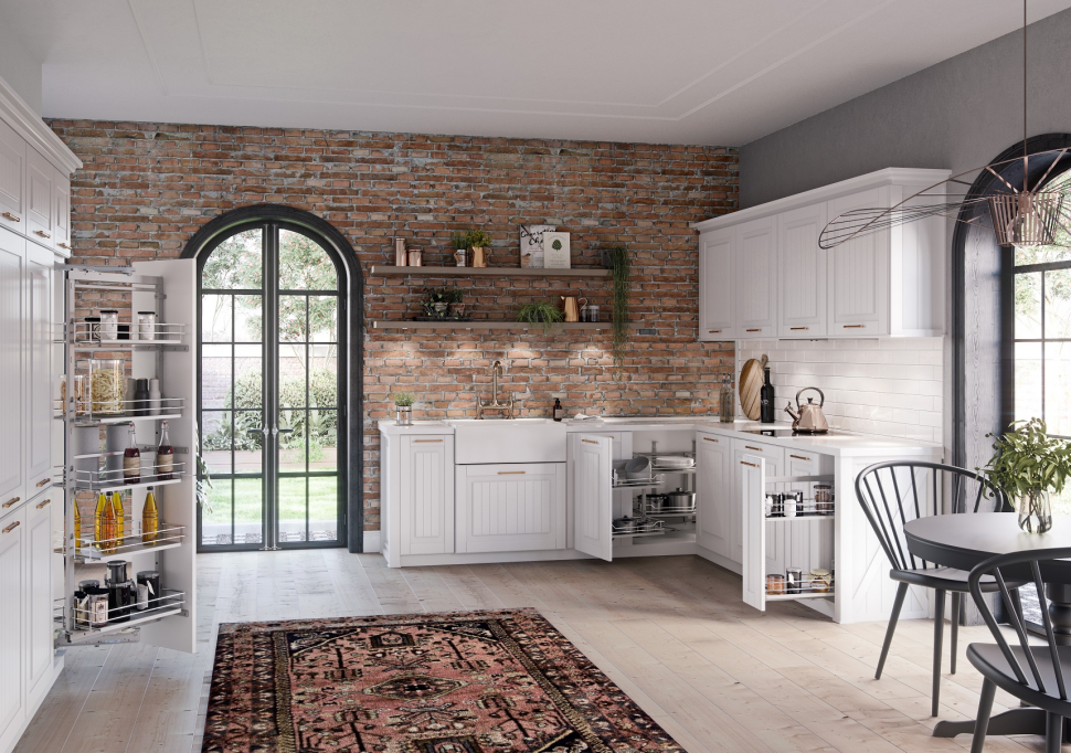 Cargo w stylizowanej kuchni