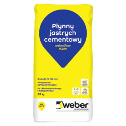 Płynny jastrych cementowy weber.floor FLOW