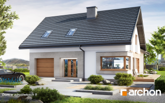 ARCHON+ poleca nowoczesny i ekonomiczny "Dom w zdrojówkach 9"