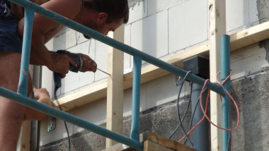 Stawianie rusztu konstrukcyjnego