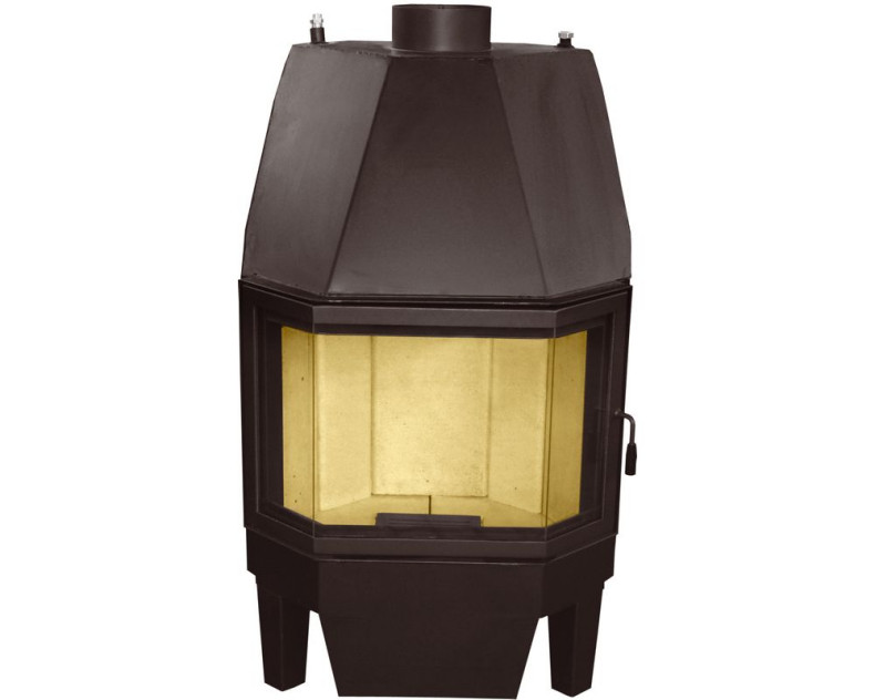 Kominek z płaszczem wodnym