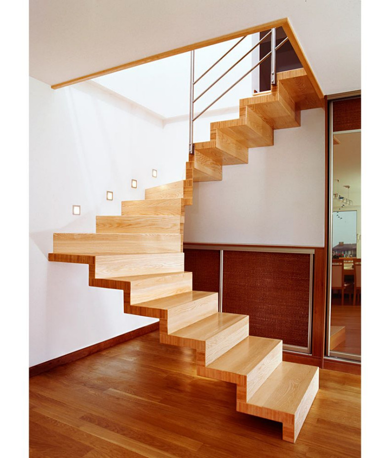 Nowoczesny minimalizm schodów