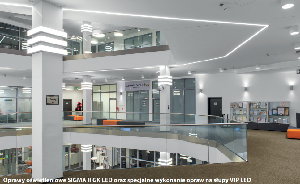Oprawy oświetleniowe SIGMA II GK LED oraz specjalne wykonanie opraw na słupy VIP LED