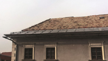 Źle zamontowana rynna