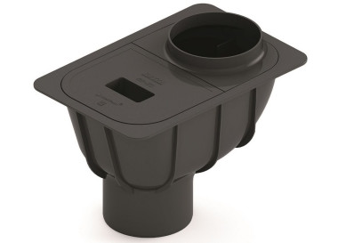 Osadnik montowany na końcach rur spustowych