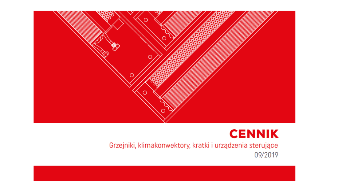 Nowy cennik produktów grzewczych Verano 