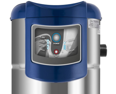 Panel informacyjny na odkurzaczu Venton