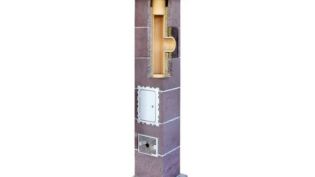 Leier Izolowany - system kominowy z przewietrzaniem 