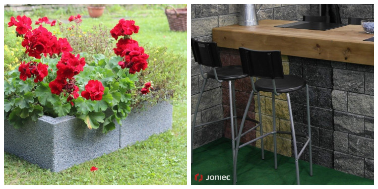 Realizacje z bloczków Joniec