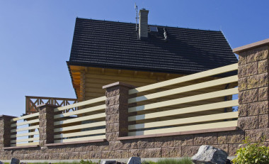 Ogrodzenie z bloczków - nowoczesne