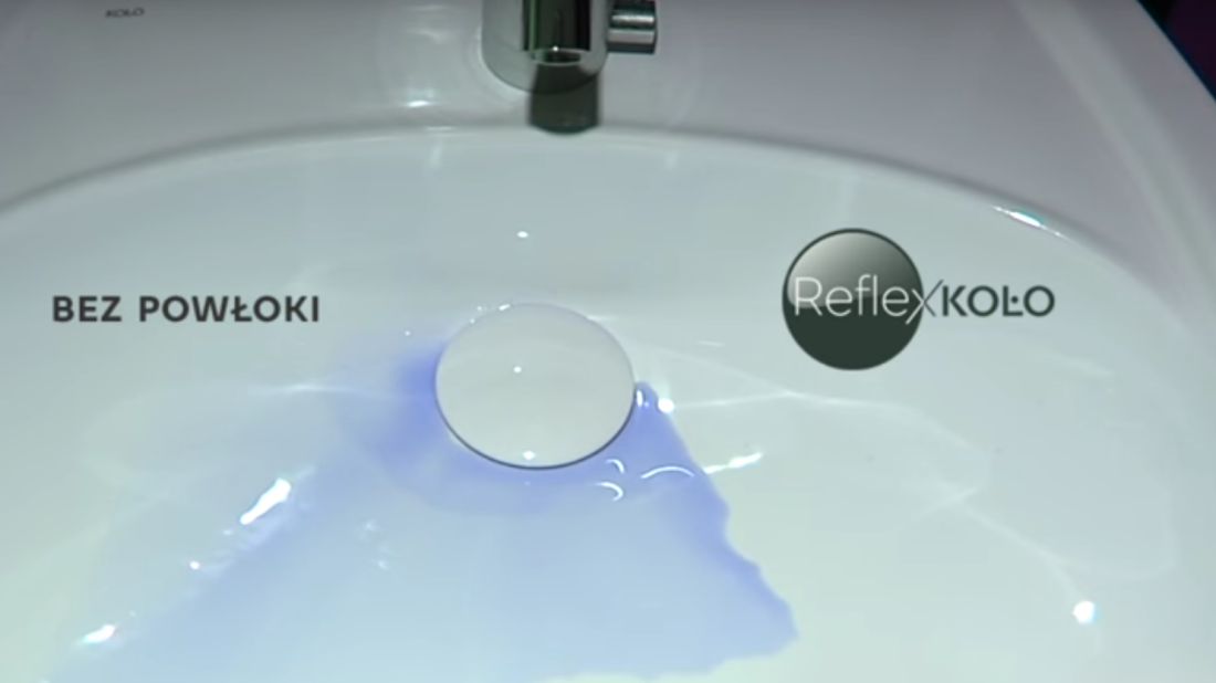 Czystość doskonała dzięki powłoce Reflex Koło