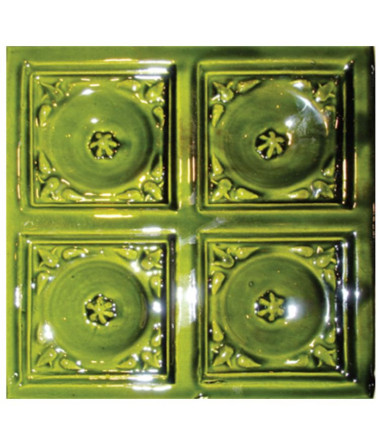 Zielone kafle kuchenne pasują do każdego wnętrza