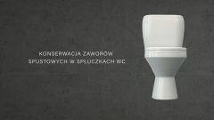 Czyścimy zawór w spłuczce WC