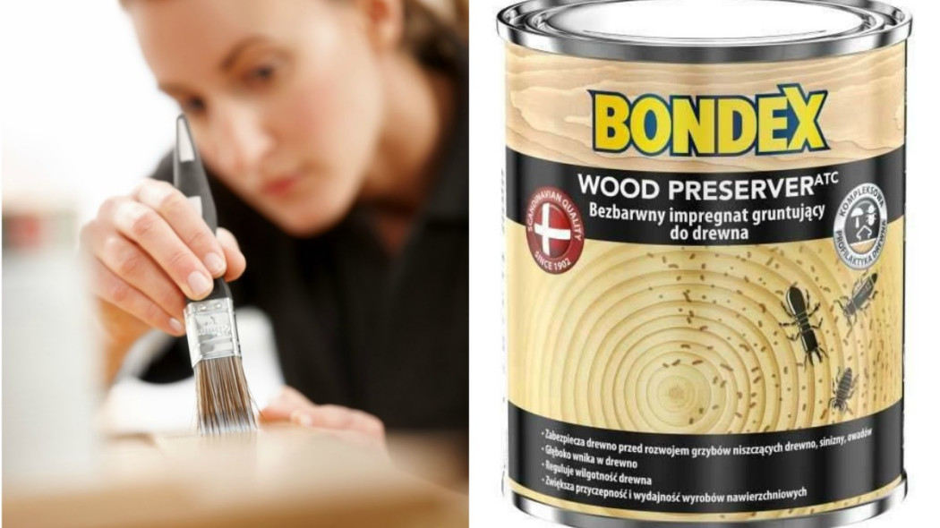 Impregnat gruntujący do drewna Wood Preserver ATC marki Bondex