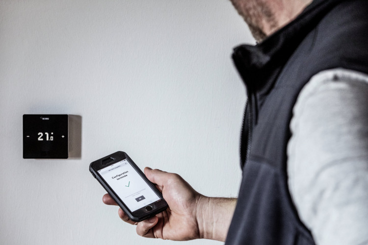 Sterowanie temperaturą za pomocą smartfona