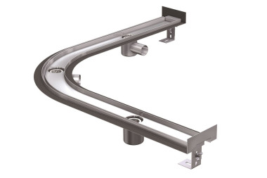 Łukowy kanał odwodnienia