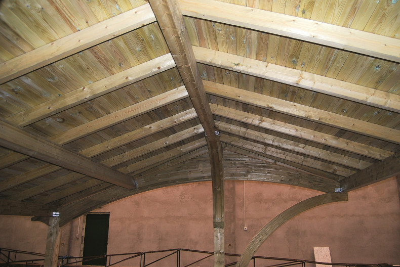 Gotowa wiata garażowa - dach