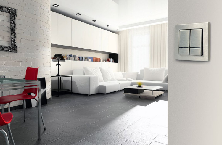 Dioda w łączniku ułatwia odnalezienie go w ciemności