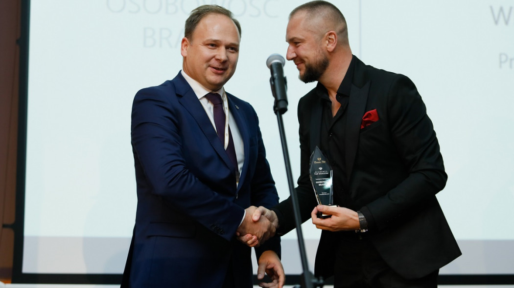 Andrzej Wiśniowski z tytułem Osobowość Roku 2019 w konkursie "Diamenty Top Industry"