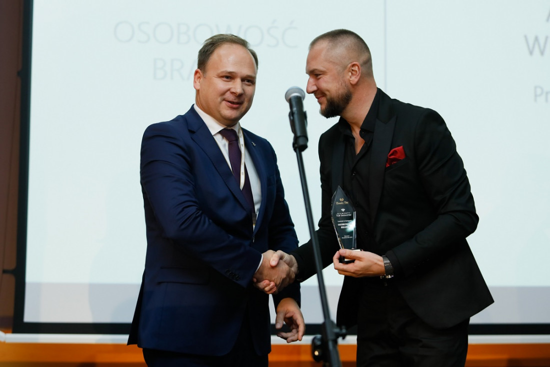 Andrzej Wiśniowski z tytułem Osobowość Roku 2019 w konkursie "Diamenty Top Industry"
