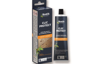 Bezbarwny uszczelniacz Clic Protect marki Bostik