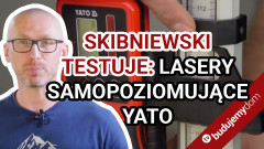 Lasery samopoziomujące w pracach wykończeniowych i konstrukcyjnych