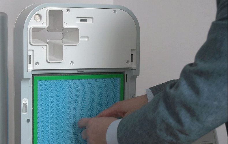 Oczyszczacz powietrza - wymiana filtrów