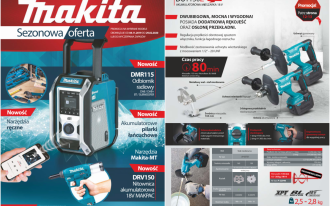 Nowości Makita w nowym numerze Gazetki sezonowej zima 2019/2020
