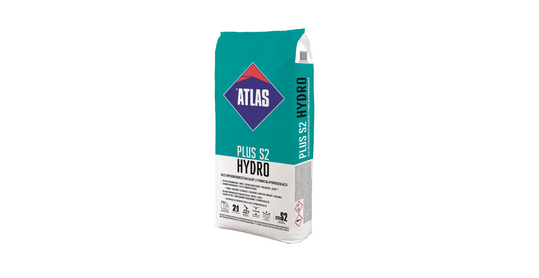 ATLAS PLUS S2 HYDRO - klej wysokoodkształcalny z funkcją hydroizolacji
