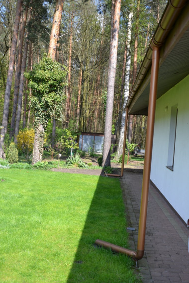 Odprowadzenie wody deszczowej na grunt