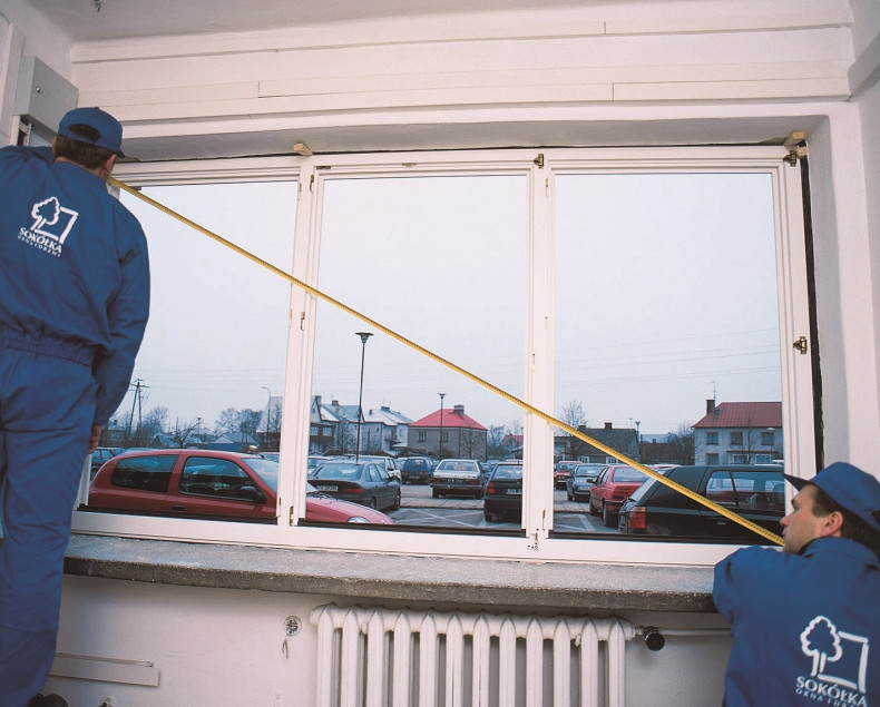 Mierzenie otworu okiennego