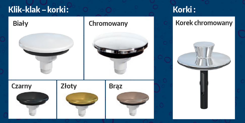 Odpływ EasyClean - akcesoria