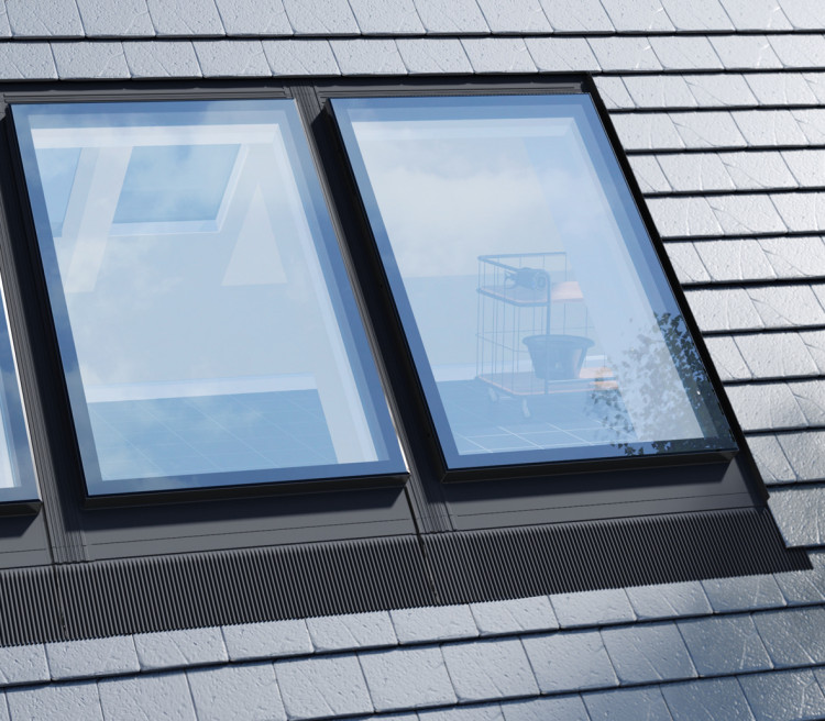 Kołnierz w zespolonych oknach dachowych IGX