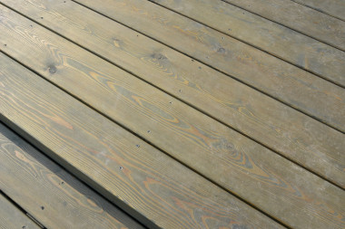 Gładkie deski tarasowe