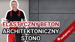 Zastosowanie elastycznych okładzin imitujących beton