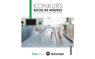 KONKURS "BETON we wnętrzu"
