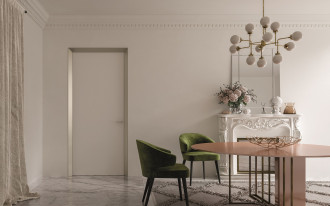 Drzwi ECLISSE 40 eksponują ościeżnicę