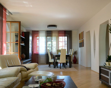 Salon połączony z jadalnią