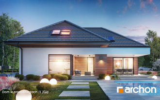 Projekt domu z apartamentem oraz antresolą - zobacz NOWOŚĆ w kolekcji ARCHON+